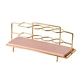 thumbnail image 2 of Soporte para cepillos de dientes de acero inoxidable, organizador de pasta de dientes para baño, soporte para mostrador, Rosa, 2 of 9