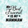 thumbnail image 4 of Inktastic My Best Friend is My Mawmaw with Hearts Boys or Girls Baby Bodysuit, 4 of 5