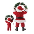 thumbnail image 4 of Department 56 Possible Dreams Santa Claus Merry Merry Multicolor Christmas Figurine 12in H, 4 of 4