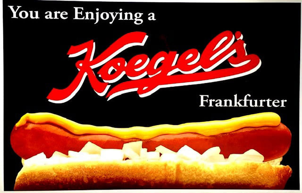 Koegel's Dinner Franks Natural Casing Hot Dog, 4 Count