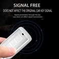 thumbnail image 5 of Key Fob Cover Compatible with Mitsubishi Asx Eclipse Cross Lancer Fortis Outlander Ex Pajero Sport Rvr L200 Pajero Colt 3 Button Keychain Case Holder Protector,Butterfly keychain-White, 5 of 9