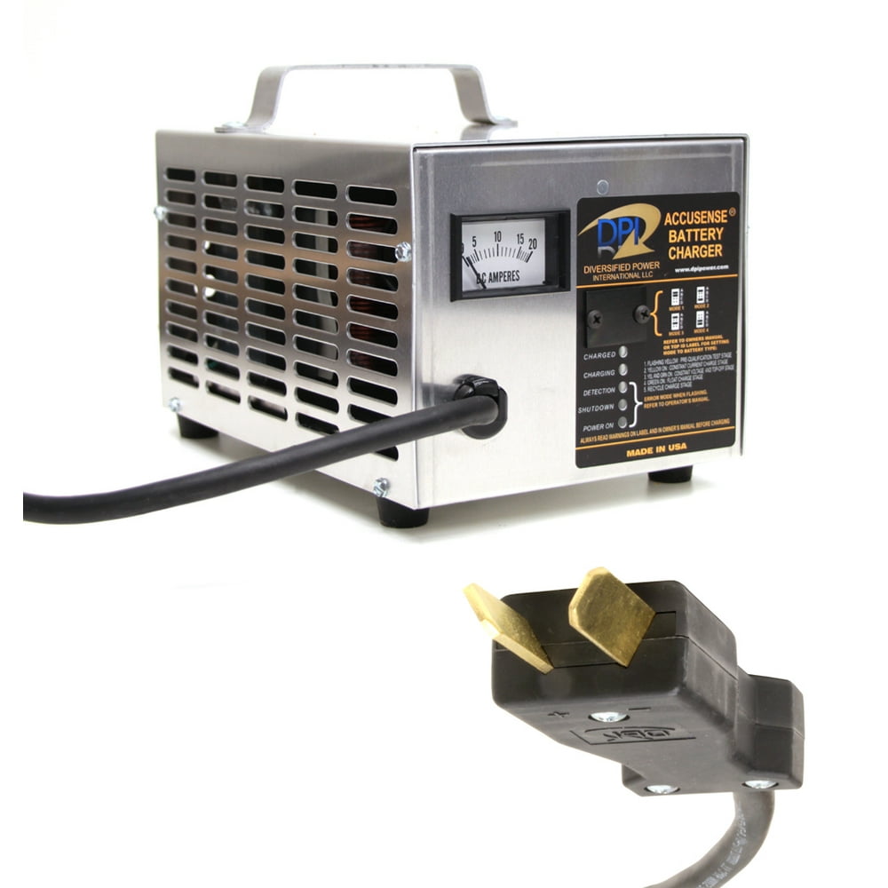 DPI Golf Cart Charger 36V 18A with CrowFoot Connector