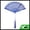Blue, variant on Unique Bargains Lace Trim Orchid with Tassel Folding Fan 1 Pc Black