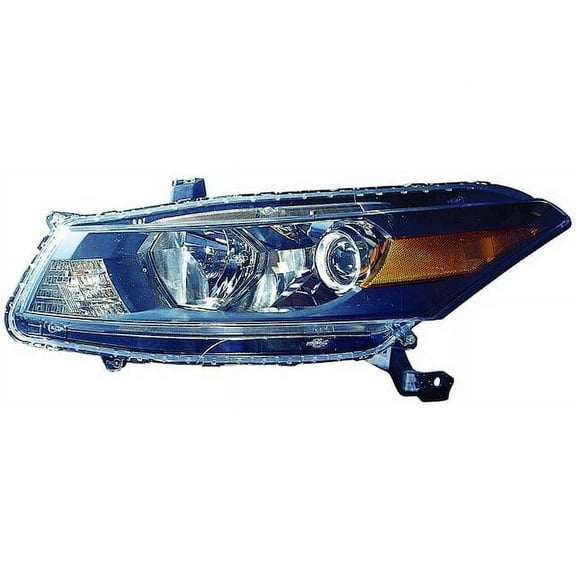 Left Headlight Assembly - Compatible with 2008 - 2010 Honda Accord Coupe 2009