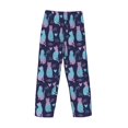 thumbnail image 3 of Fotbe Silhouette Cats Men's Pajama Pants,Sleepwear Pants,Pj Bottoms Drawstring And Pockets-X-Large, 3 of 7