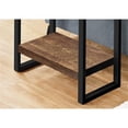thumbnail image 4 of Home Square 2 Tier Wood Top Side Table in Reclaimed Brown and Black - Set of 2, 4 of 5