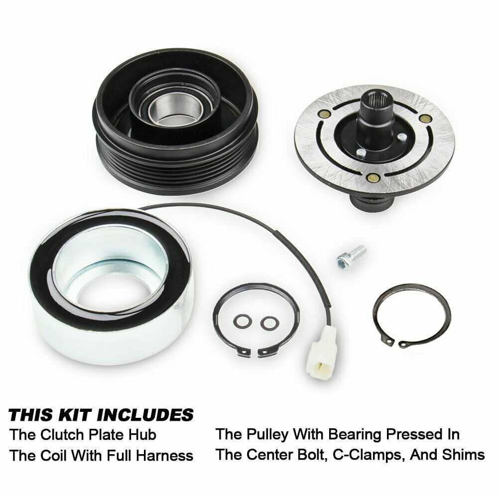 AC Compressor Clutch KIT Plate Coil Bearing For Mazda 3 0409 Mazda 5
