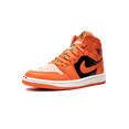 thumbnail image 4 of Jordan WOMENS AIR JORDAN 1 MID SE Womens "Orange / Black" DM3381 600 DM3381 600 from Stadium Goods, 4 of 8