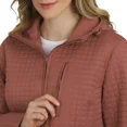 thumbnail image 5 of Lands' End Women's Inside Pocket Adjustable Hood Quilted Jacket, Red, Small, 5 of 5