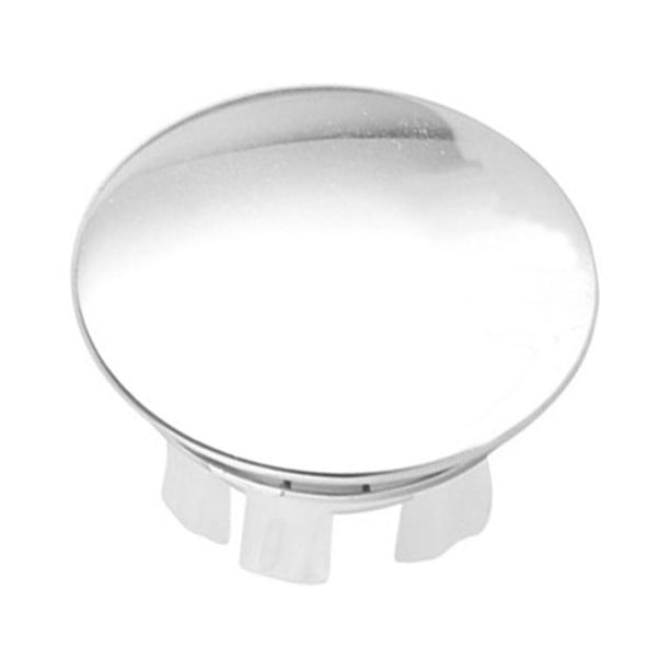 CAIROYAR 1 tapa para orificio de desbordamiento de lavabo de baño, redonda, decorativa
