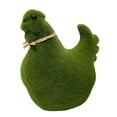 thumbnail image 6 of wirlsweal Easter Bunny Ornament Realistic Green Simulated Moss Flocking Fuzzy 3D Home Decor Crafts Spring Easter Desktop Rabbit Decoration Toy Easter Supplies, 6 of 10