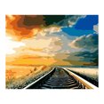 thumbnail image 1 of DIY Oil Painting on Canvas Paint by Number Kit 16 x 20 Inch Beautiful Scenery Pattern Craft Hand-Painted Home Wall Decor Gift Frameless for Adults Kids Beginner, 1 of 7