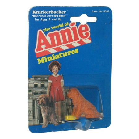 The World of Orphan Annie Sandy Dog (1982) Knickerbocker Miniature Figure