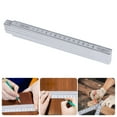 thumbnail image 2 of Heavy Duty Folding Ruler Precision Metric Ruler Measurement Tool for Woodworking Plastic Construction Ruler, 2 of 11