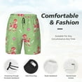 thumbnail image 5 of Balery Cute Poodle Dog Mens Swim Trunks Swim Shorts for Men Quick Dry Inseam Beach Shorts with Compression Liner Pocket-, 5 of 9