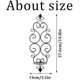 thumbnail image 2 of Set of 2 Candle Holders Wall Mounted Metal Candle Holders, Candle Holders for Wall Bedroom Living Room Decor, Black, 2 of 5