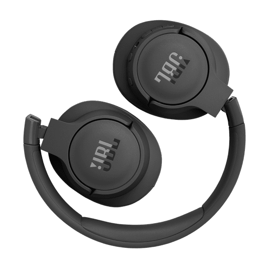 JBL Tune 770NC Adaptive Noise Cancelling Wireless Over-Ear Headphones – Black (Sold Without Manufacturer Warranty)