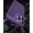 thumbnail image 6 of Mesh Heat Dissipation Phone Case with Lens Film, Frosted PC Case, Smooth Feeling, Drop and Shock Resistant for iPhone 15 14 13 12 11 Pro Max Plus XS XR 7 8 Phone Case (Orange,iPhone 15 Plus), 6 of 7