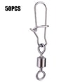 thumbnail image 3 of Fishing Swivel With Snap, Sturdy And Durable High Strength Convenient To Use Swivels Connector, Stainless Steel The Best Gift For Fishing Lover, 3 of 8