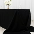 thumbnail image 7 of BalsaCircle 90" x 156" Rectangular Cotton Wedding Tablecloth Linens Black, 7 of 7