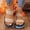 Brown, variant on Rainbow Platform Sandals For Women Summer Colorful, Crisscross Strap Shoes Open Toe Breathable, Vacation Casual Footwear Non Slip Comfort, Lightweight Cushioned Beach Slides