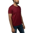thumbnail image 3 of X RAY JEANS Mens Basic V-Neck Short Sleeve T-Shirt, Burgundy, XL, 3 of 4