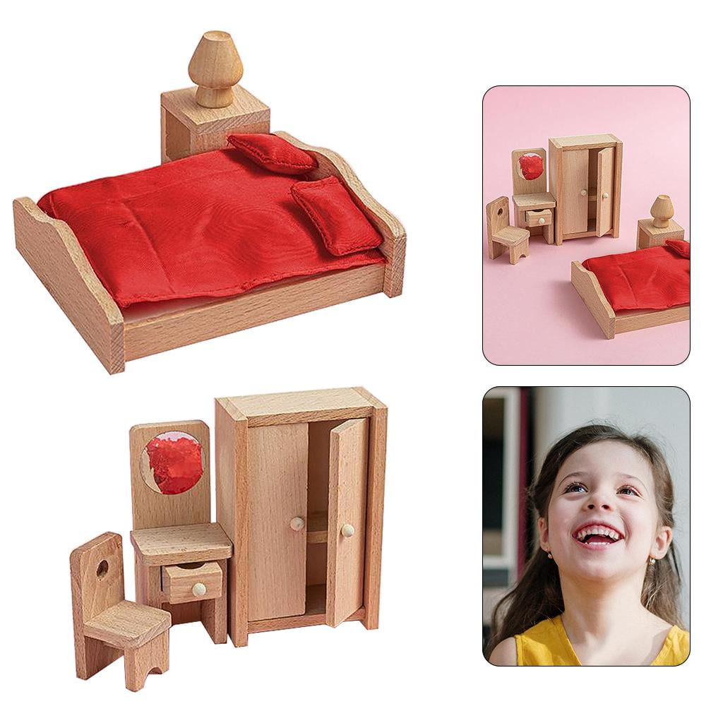 Fonowx Miniatura De Sofá 1:6 Para Casa De Muñecas – También Organizador De Joyas Con Forro Suave