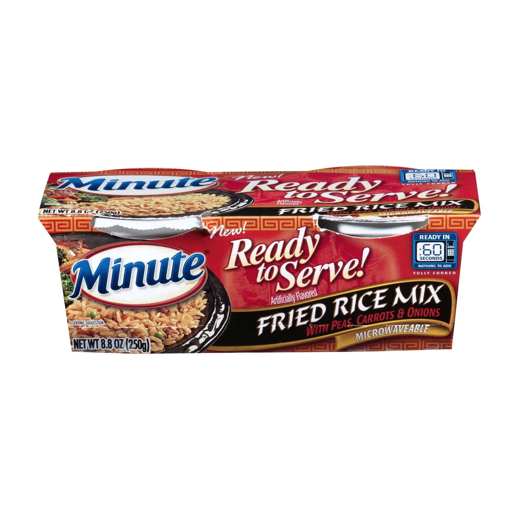 Minute Ready to Serve Fried Rice, 2 - 4.4 oz. cups - Walmart.com