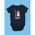 thumbnail image 3 of NASA Nasa Shuttle Explore Bodysuit Infant -NASA Designs,  6 Months, 3 of 4