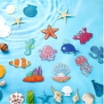 thumbnail image 4 of Kit de llaveros Karenhi con pintura de diamantes, 24 unidades, animales marinos, 7 x 5 cm, 4 of 7