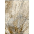thumbnail image 2 of Addison Rugs Chantille Indoor/Outdoor Contemporary Watercolors Brown Washable Rectangle Rug, 5' x 7'6", 2 of 6