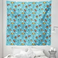 thumbnail image 1 of Airplane Tapestry, Colorful Air Transportation Pattern with Balloons Biplanes Zeppelins and Kites, Fabric Wall Hanging Decor for Bedroom Living Room Dorm, 5 Sizes, Multicolor, by Ambesonne, 1 of 1