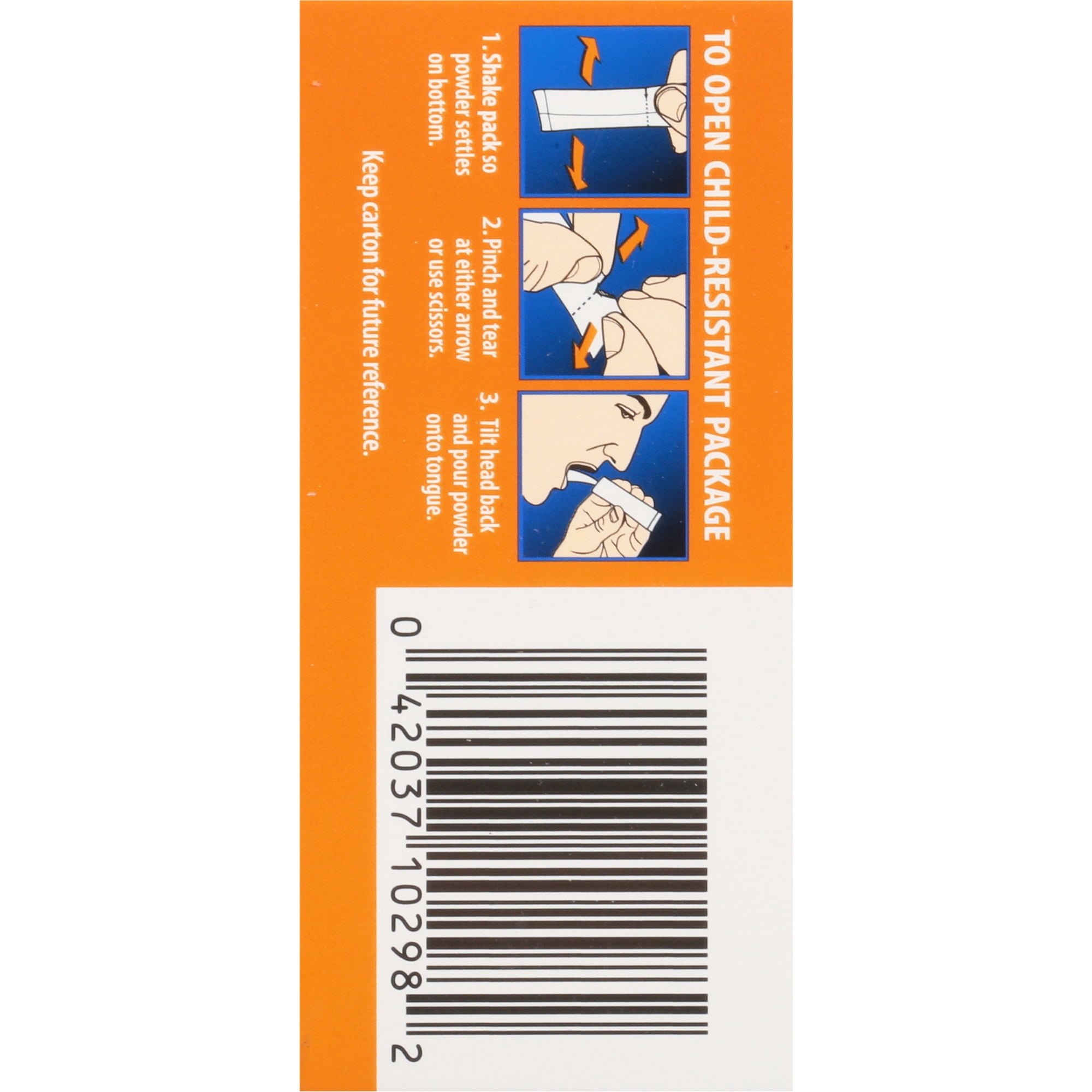 Goody’s Triple Action Pain Relief, Fast Headache Powder, Cool Orange Flavor, 24 Count