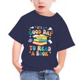 thumbnail image 3 of Uxgjfwu Kids Clothes Shirts For Kids Short Sleeve Graphic T-Shirt Round Neck Crop Top For 3-14 Years Girls And Boy T-Shirt Tee 11-12 Years, 3 of 5