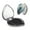 Heart Shape, variant on Picia Astronaut Contemplating Planet for Compact Vanity Mirror , Travel Makeup Mirror , Portable Magnifying Cosmetic Mirror for Daily, Work, Business-Heart Shape