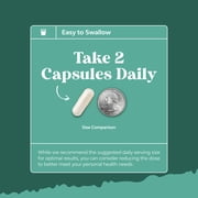 Natures Craft Advanced Nootropics Brain Support Supplement for Memory and Focus, 60 Capsules