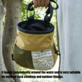 thumbnail image 6 of Rock Climbing Chalk Bag Oxford Cloth Magnesia Pouches Bouldering Chalk Bucket Storage Bag for Weight Liftings, Climbing, 6 of 7