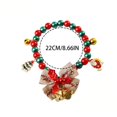 thumbnail image 2 of Festive Holiday Pet Collar for Cats Dogs Christmas Necklace Adjustable for Small Medium Large Safe and Durable Accessory, 2 of 4