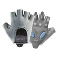 thumbnail image 3 of Guantes de ciclismo, guantes de medio , guantes de ciclismo acolchados, guantes deportivos para ciclismo, culturismo, levantamiento de pesas, Gris, 3 of 8