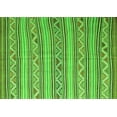 thumbnail image 1 of Ahgly Company Indoor Rectangle Southwestern Green Country Area Rugs, 2' x 5', 1 of 1