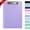 01#Purple, variant on Bxaolu Plastic Clipboards, A4 Clip Board 8.5x11 for Home Office, Size 9" x 12.5" with Low Profile Clip, Office Supply, Light Blue
