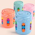 thumbnail image 4 of Cubo de dedo, taza con cuentas, yema del dedo, frijol mágico giratorio, artefacto de descompresión, frijol mágico giratorio, juguetes educativos para niños, rompecabezas sensorial, 4 of 5