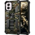 thumbnail image 7 of Camouflage Case for Motorola Moto G Power 5G (2024) with Magnetic Kickstand, Military Grade Heavy Duty Shockproof Protection Camo Cover Case for Motorola Moto G Power 5G (2024) MC-Army Green, 7 of 7