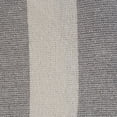 thumbnail image 5 of Contemporary Home Living Gray and White Cabana Striped Fringed Throw Blanket 50" x 60", 5 of 8