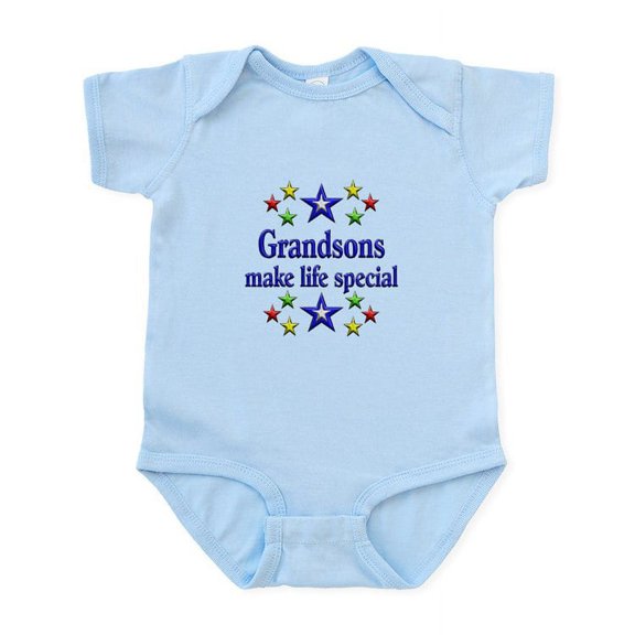 CafePress - Grandsons Are Special Infant Bodysuit - Baby Light Bodysuit, Size Newborn - 24 Months