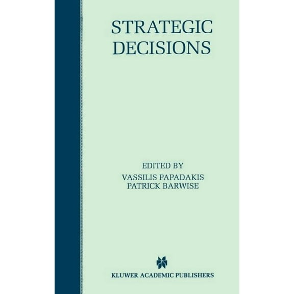 Strategic Decisions, (Hardcover)