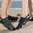 thumbnail image 3 of Water Shoes for Women Men Wide Toe Barefoot Athletic Hiking Training Sport Sneakers Adjustable for Beach Swim, 3 of 8