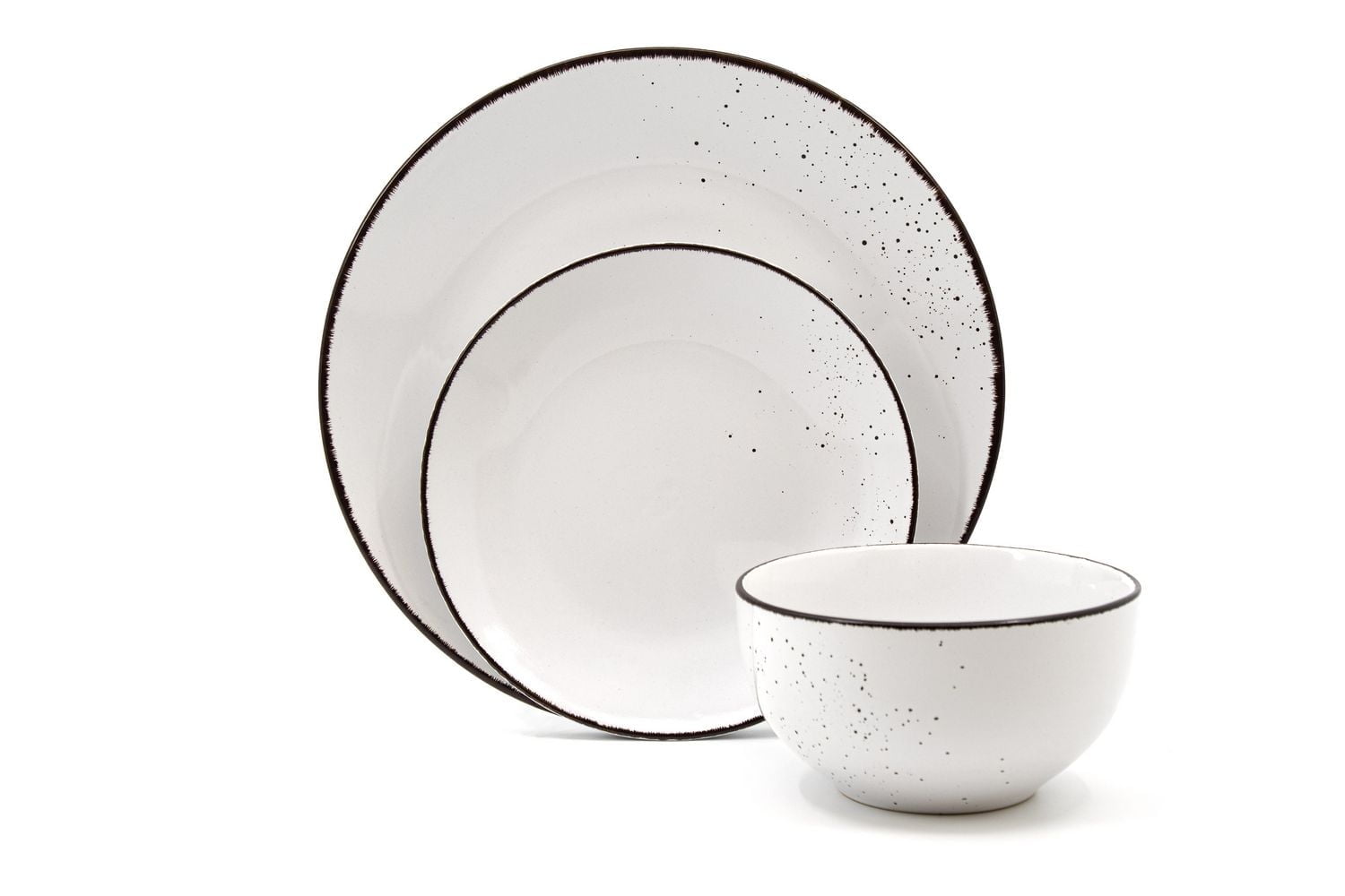 Hometrends Ensemble de 6 assiettes à dîner Gabriel