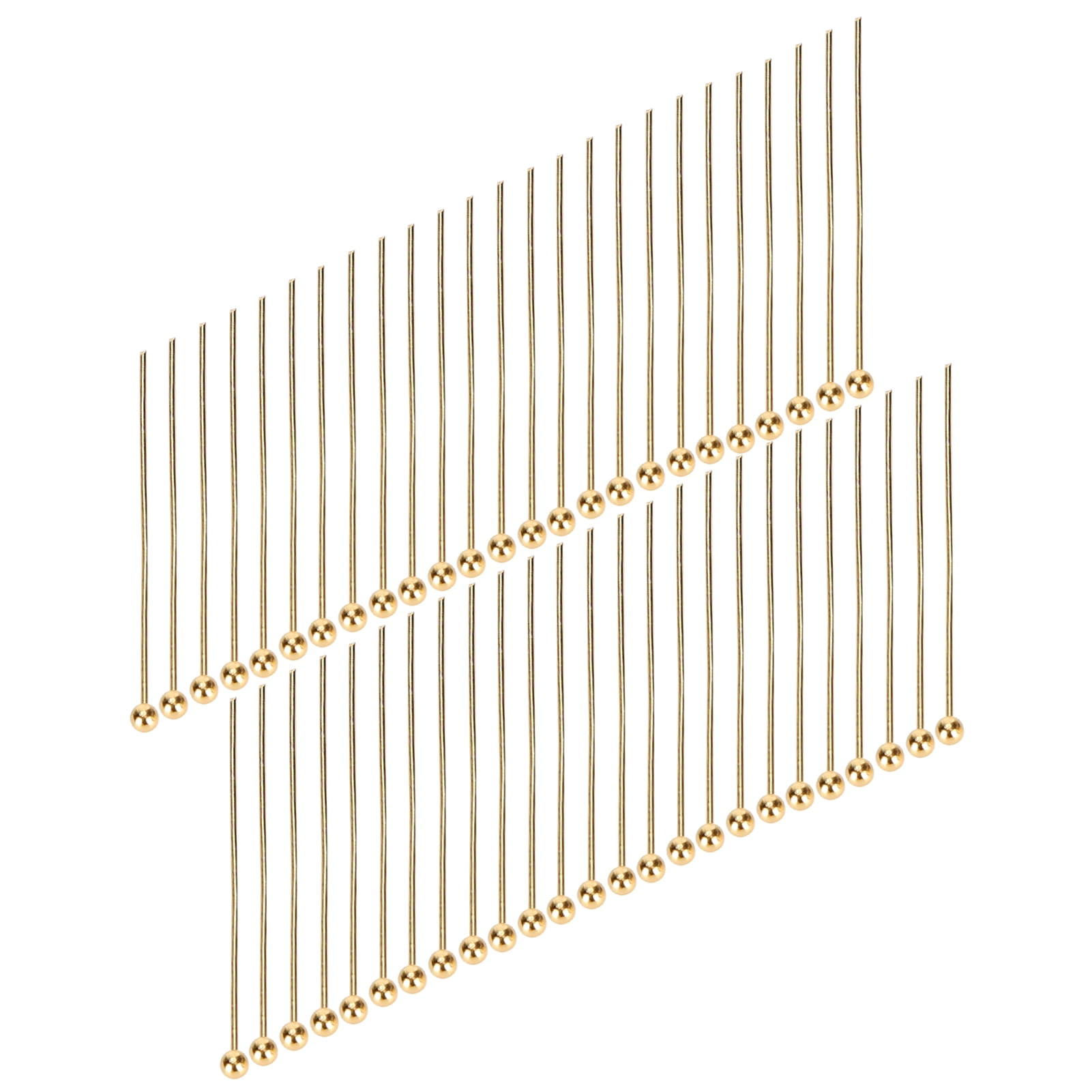 Wchiuoe 50Pcs Ball Head Pins Findings Jewelry Making Accessories ...