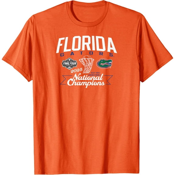 Vintage Tee Hot trending Florida Gators National Champs 2025 Men'S Basketball Swish T-Shirt - Birthday Gifts